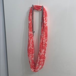 Beautiful floral infinity scarf